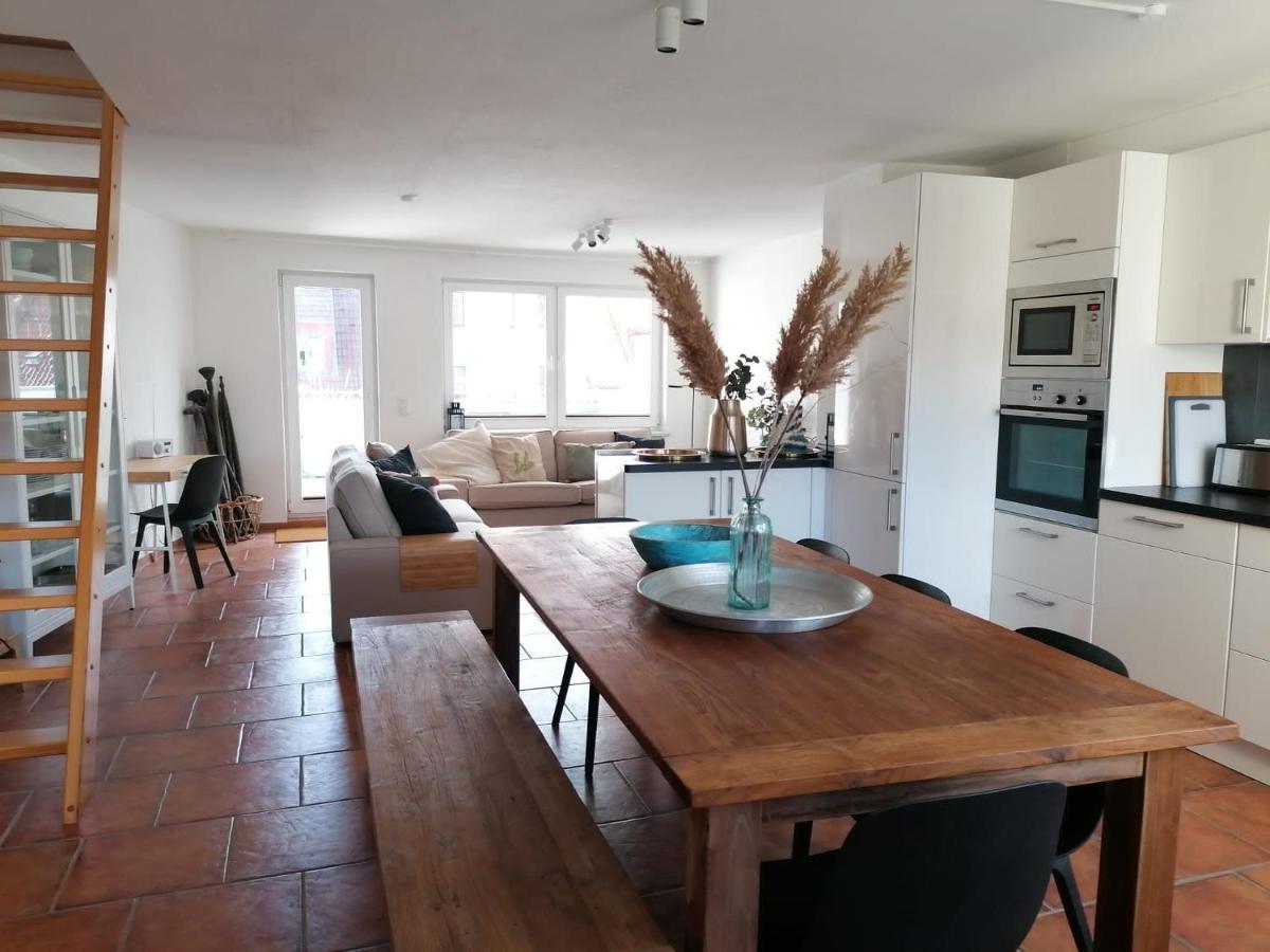 Townhouse Altstadt Wismar Upper Apartment Mit Zwei Terrassen Kültér fotó